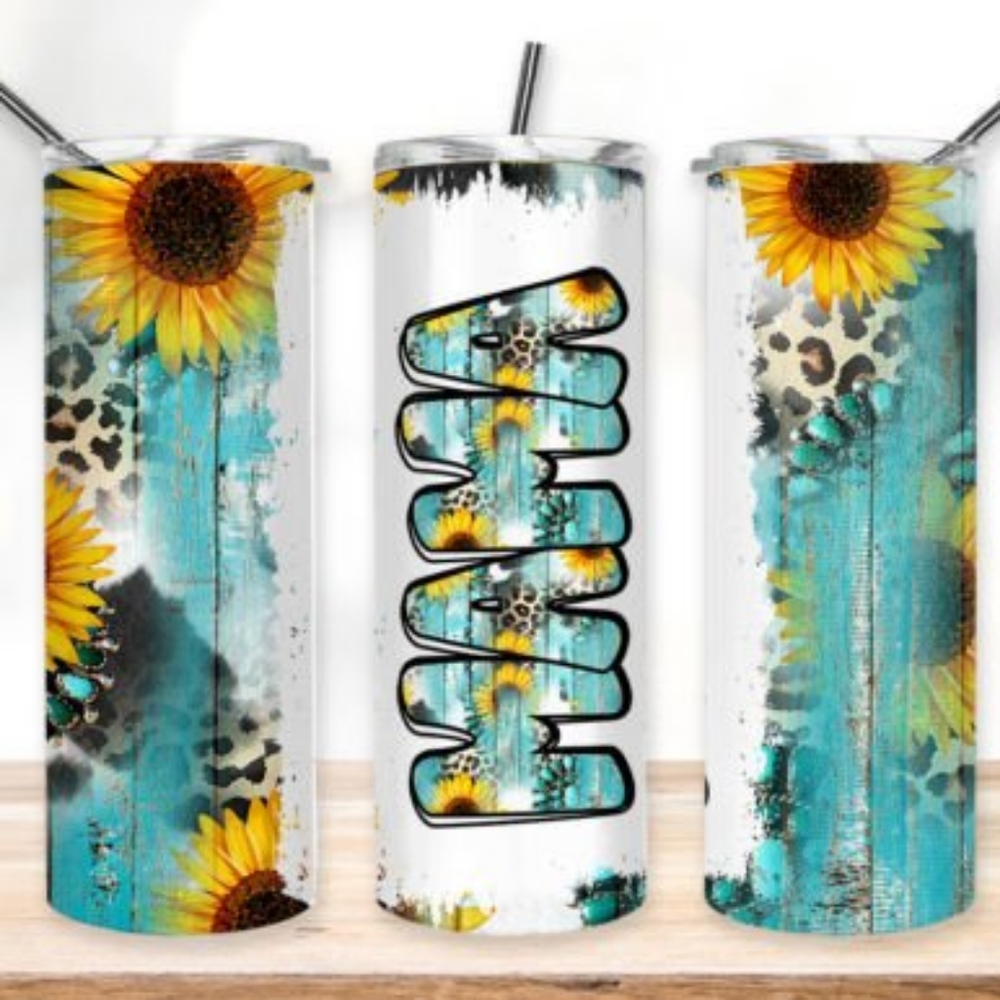 Sunflower Mama 20oz Tumbler